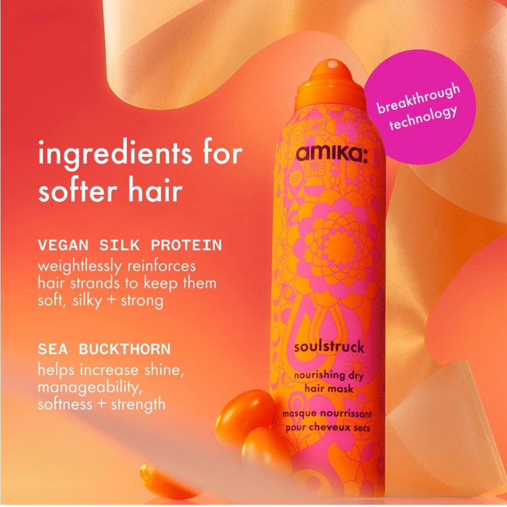 Amika nourishing, dry hair mask